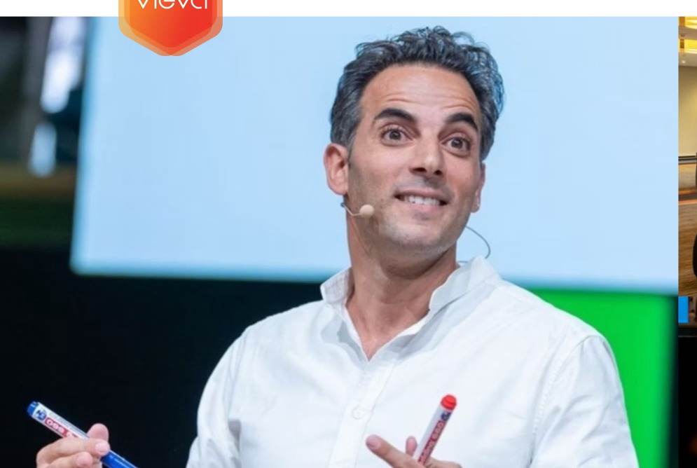 Allal Bennani, fondateur de Vieva, en conférence