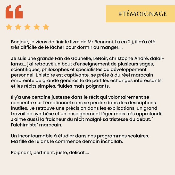 Témoignage détaillé d’une lectrice
