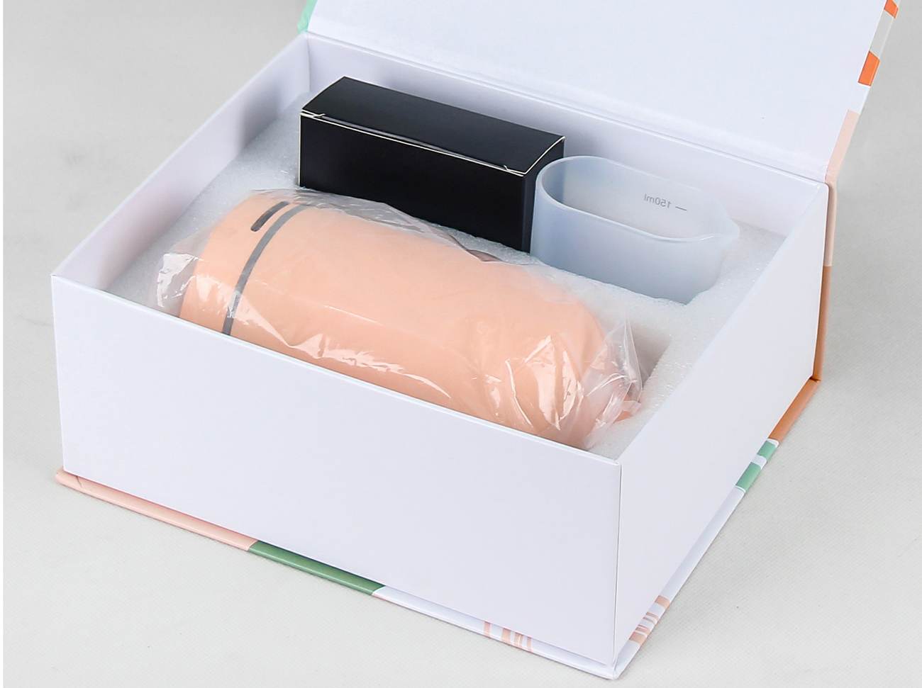 Intérieur du coffret diffuseur Vieva